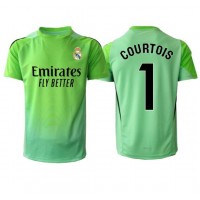 Real Madrid Thibaut Courtois #1 Keeper Fotballklær Bortedrakt 2025-26 Kortermet